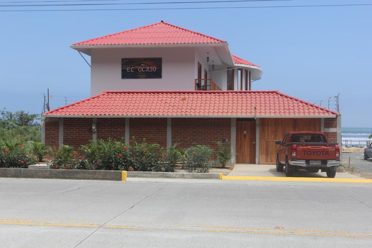El Ocaso Oceanfront Apartment Canoa Exterior photo
