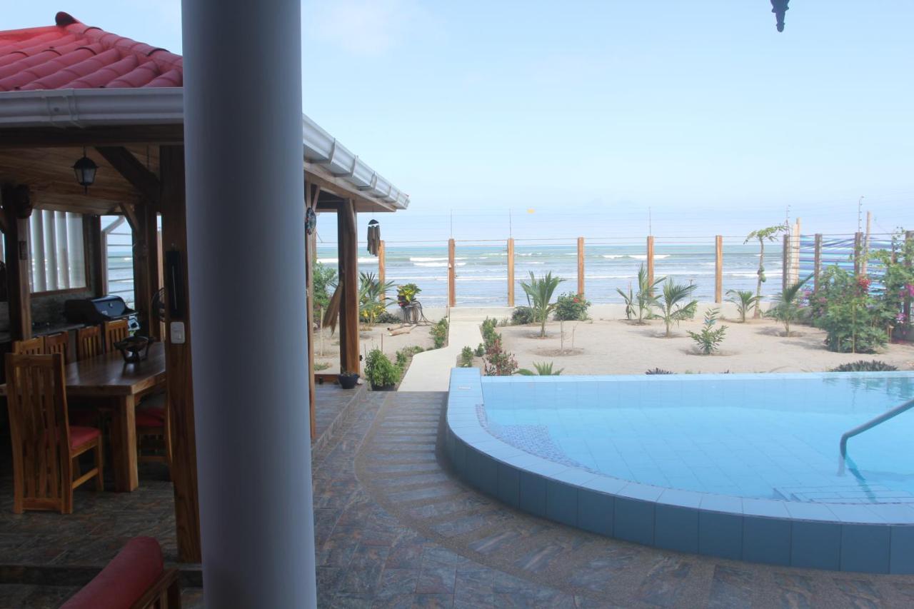 El Ocaso Oceanfront Apartment Canoa Exterior photo