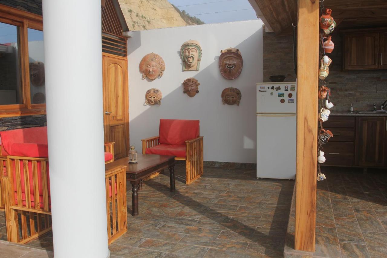 El Ocaso Oceanfront Apartment Canoa Exterior photo