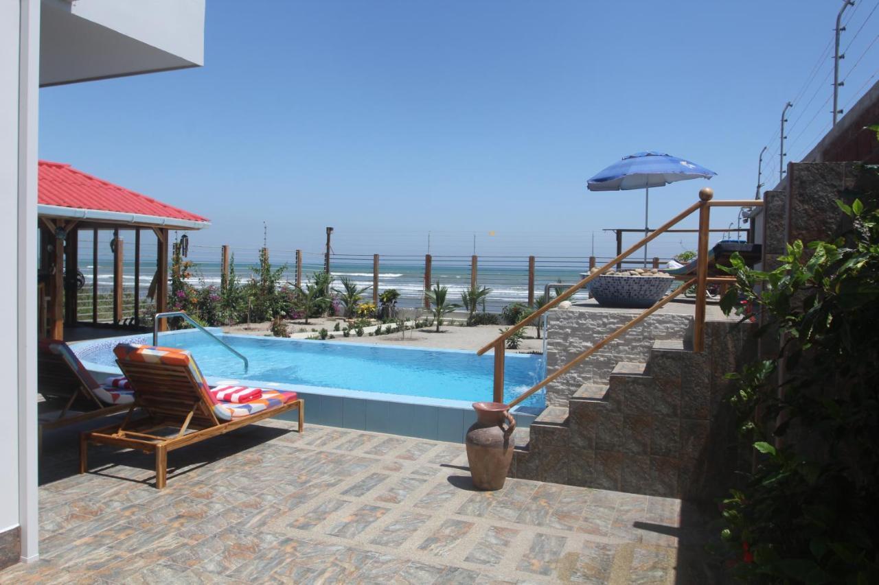 El Ocaso Oceanfront Apartment Canoa Exterior photo
