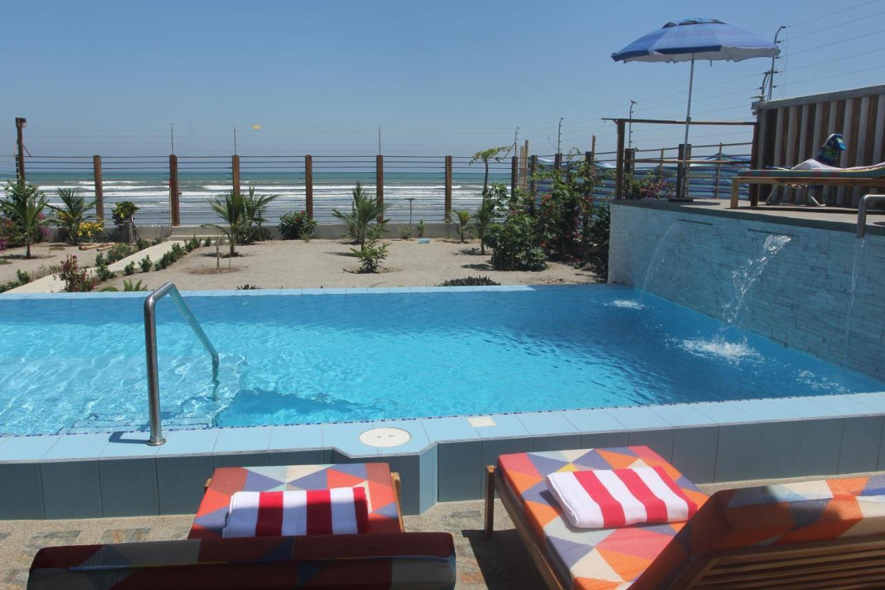 El Ocaso Oceanfront Apartment Canoa Exterior photo
